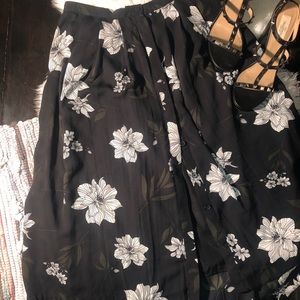 Banana Republic floral Print Skirt